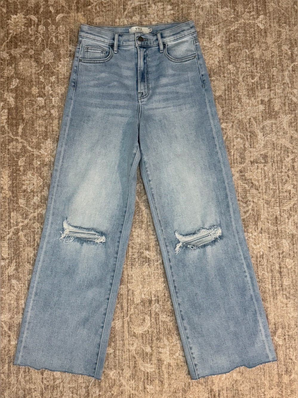 VICI Icon Super Stretch High Rise Straight Jeans NWOT Size 26 - Picture 2 of 7